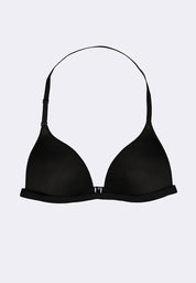 Women's Front Closure Halter Triangle Bra