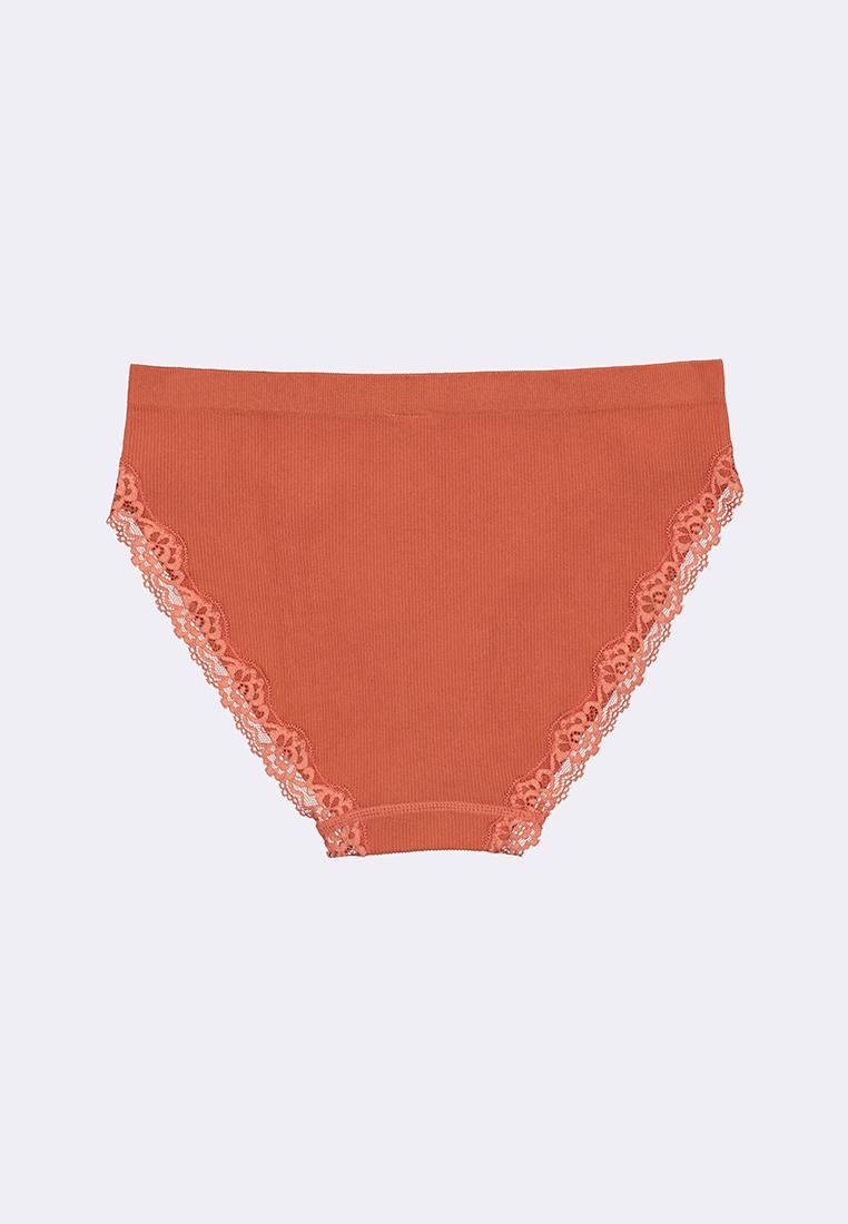 Women's Seamless Lace Hi-Leg Bikini