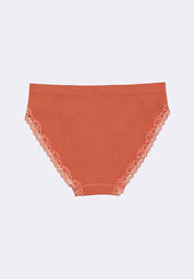Women's Seamless Lace Hi-Leg Bikini