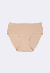 Women's Seamless Lightweight and Airy Quick Dry Mid-Rise Hipster Panty