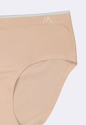 Women's Seamless Lightweight and Airy Quick Dry Mid-Rise Hipster Panty