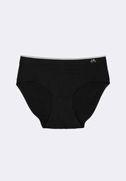 Women's Seamless Lightweight and Airy Quick Dry Mid-Rise Hipster Panty