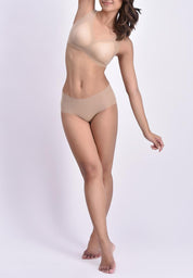 Women's Ultra Stretch Light Seamless Mid-Rise Hipster Panty With Cooling Effect