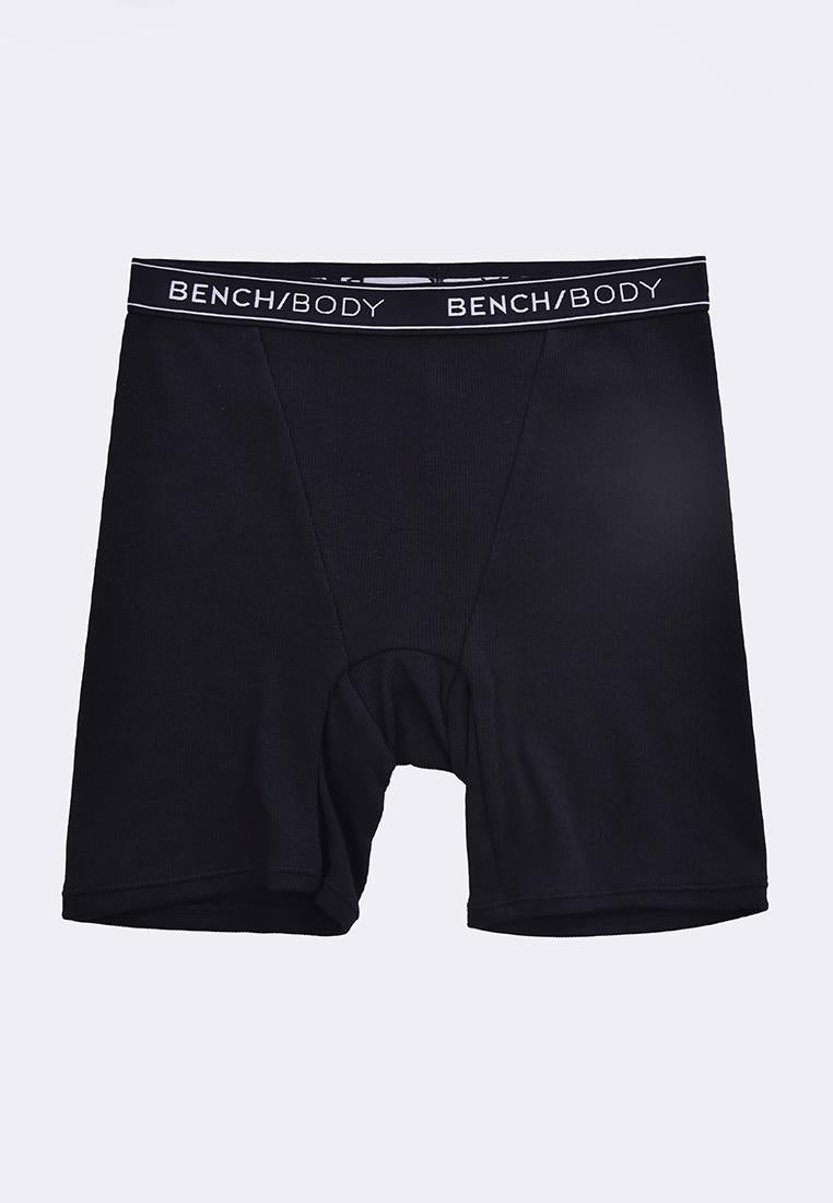 Women's Rib Cotton Stretch Boyshorts