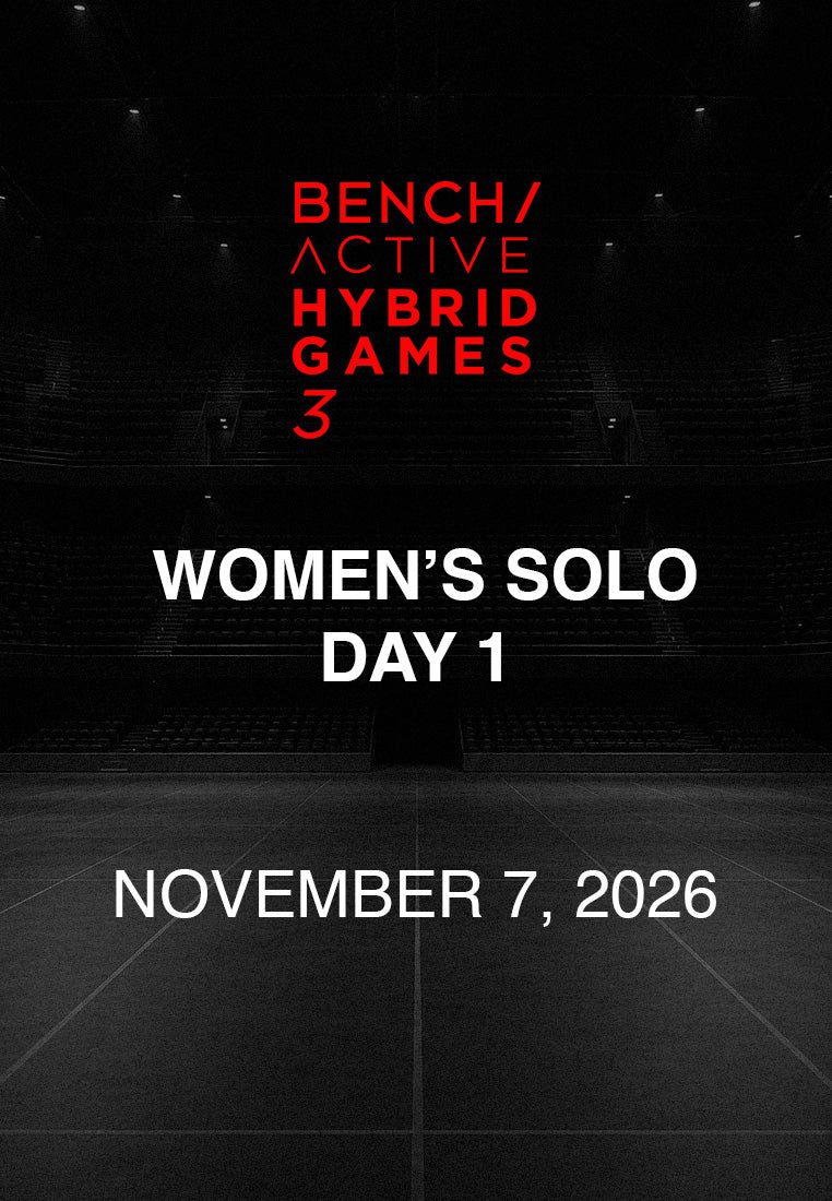 Bench Active Hybrid Games Women's Solo Category - Nov 7 (Day 1)