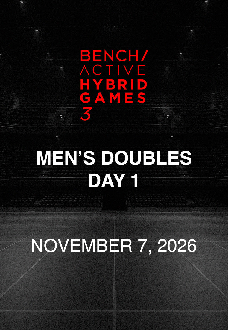 Bench Active Hybrid Games Men's Doubles Category - Nov 7 (Day 1)