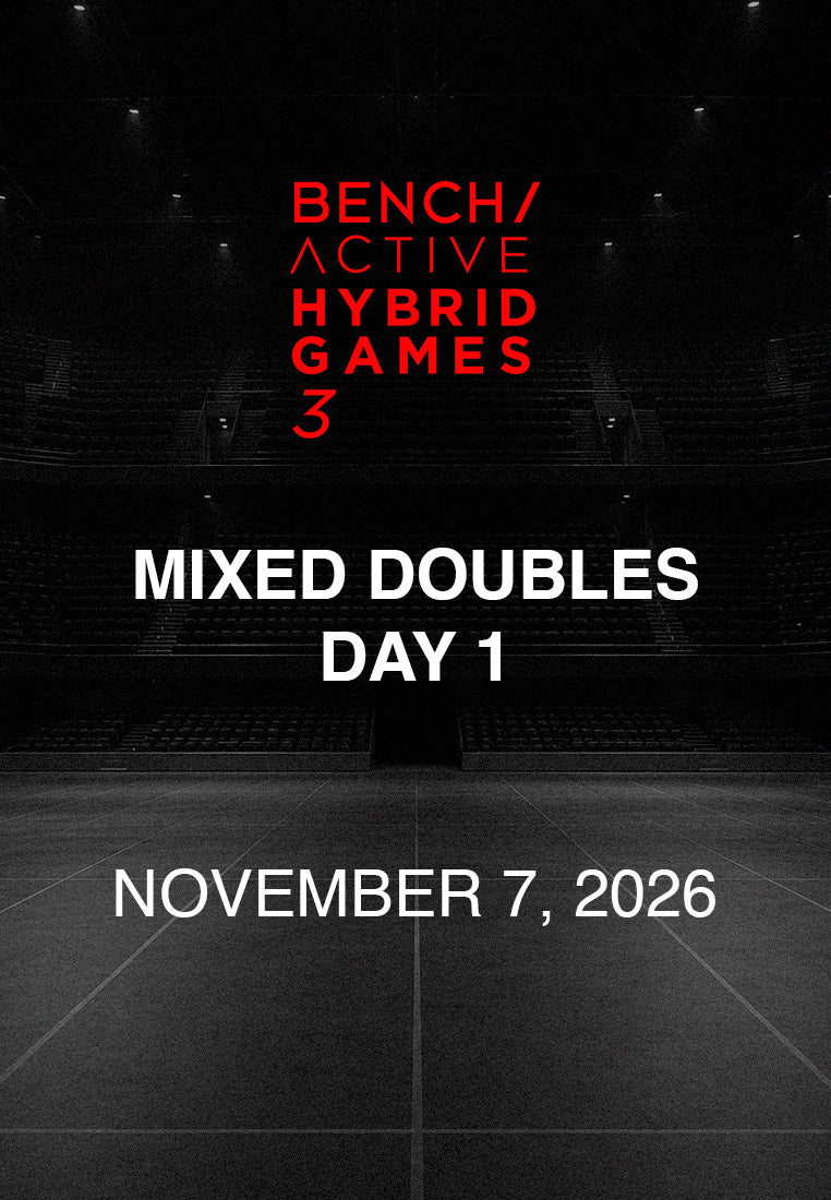 Bench Active Hybrid Games Mixed Doubles Category - Nov 7 (Day 1)