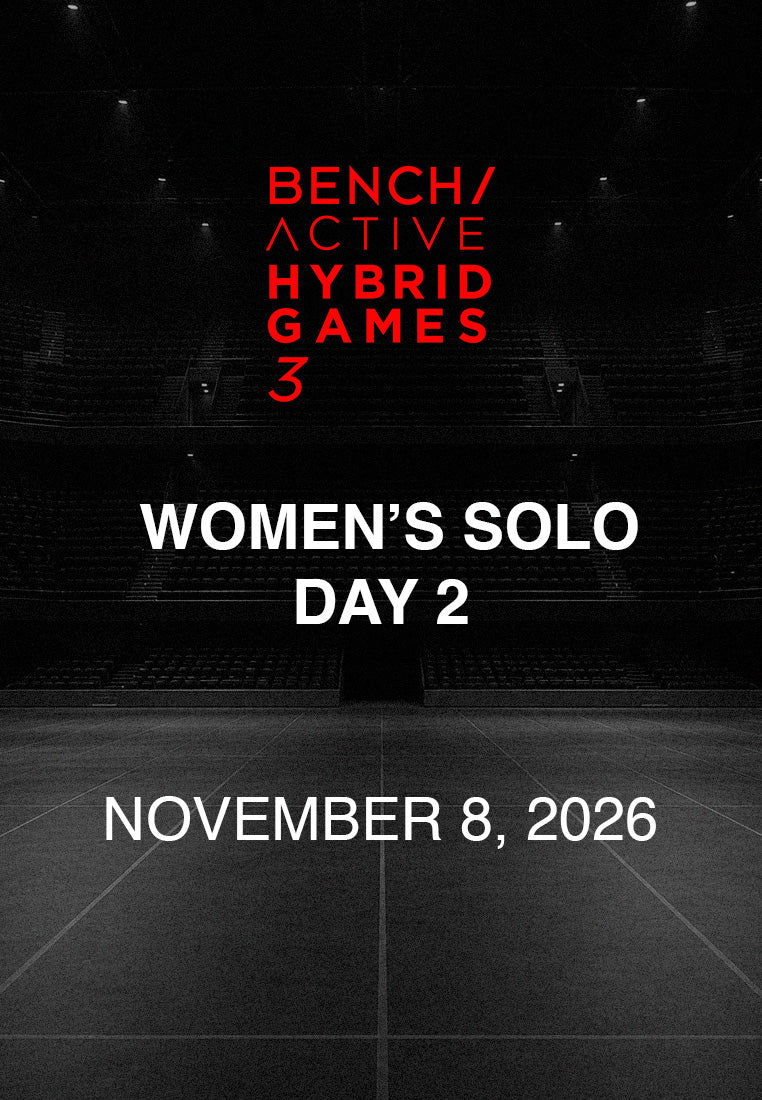 Bench Active Hybrid Games Women's Solo Category - Nov 8 (Day 2)