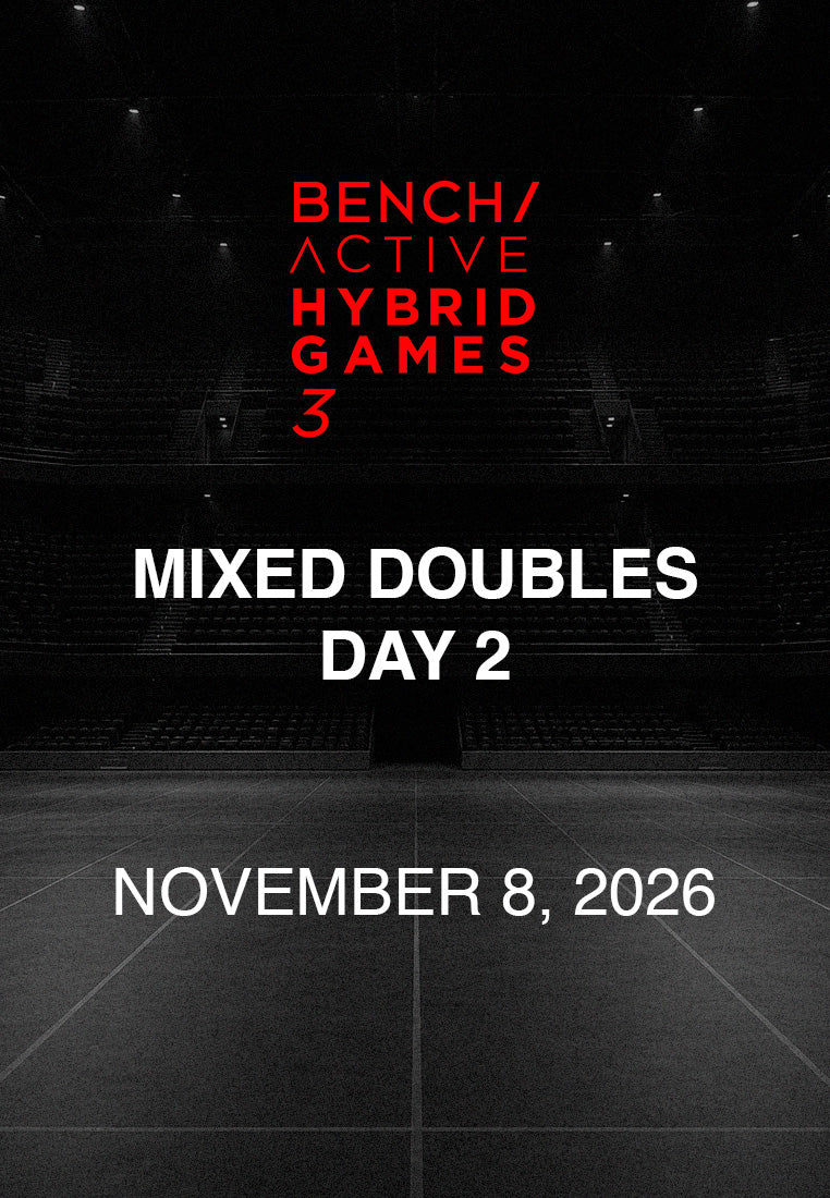 Bench Active Hybrid Games Mixed Doubles Category - Nov 8 (Day 2)