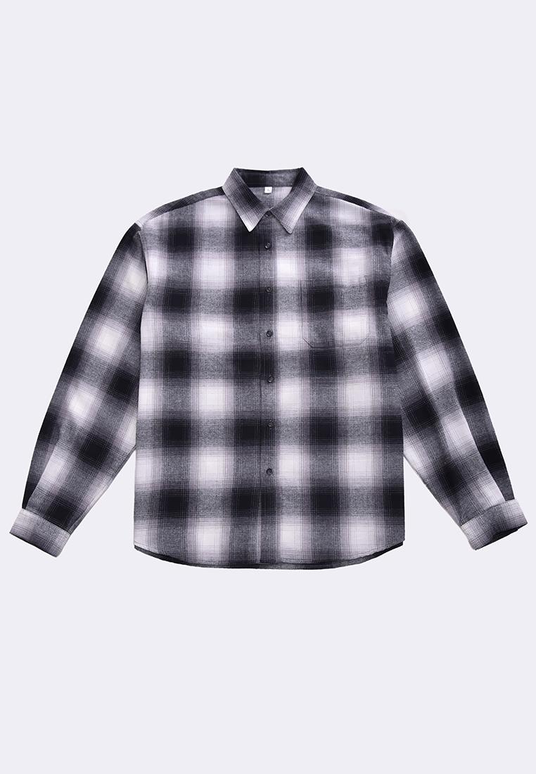 Men's Checkered Long Sleeve Shirt