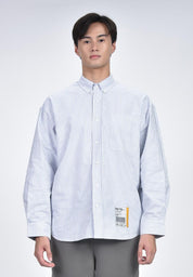 Men's Striped Long Sleeves Polo