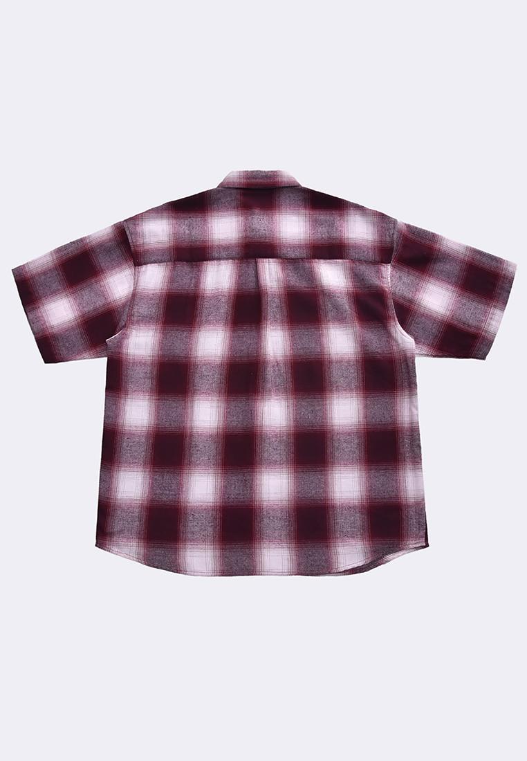 Men's Checkered Short Sleeve Shirt