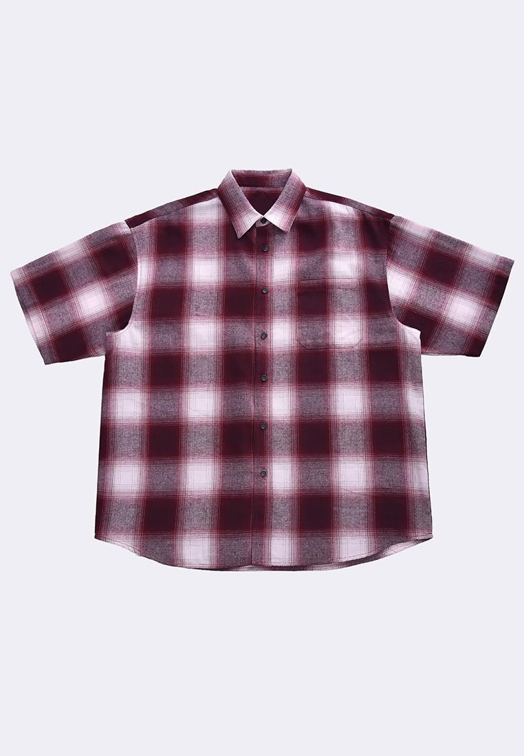 Men's Checkered Short Sleeve Shirt