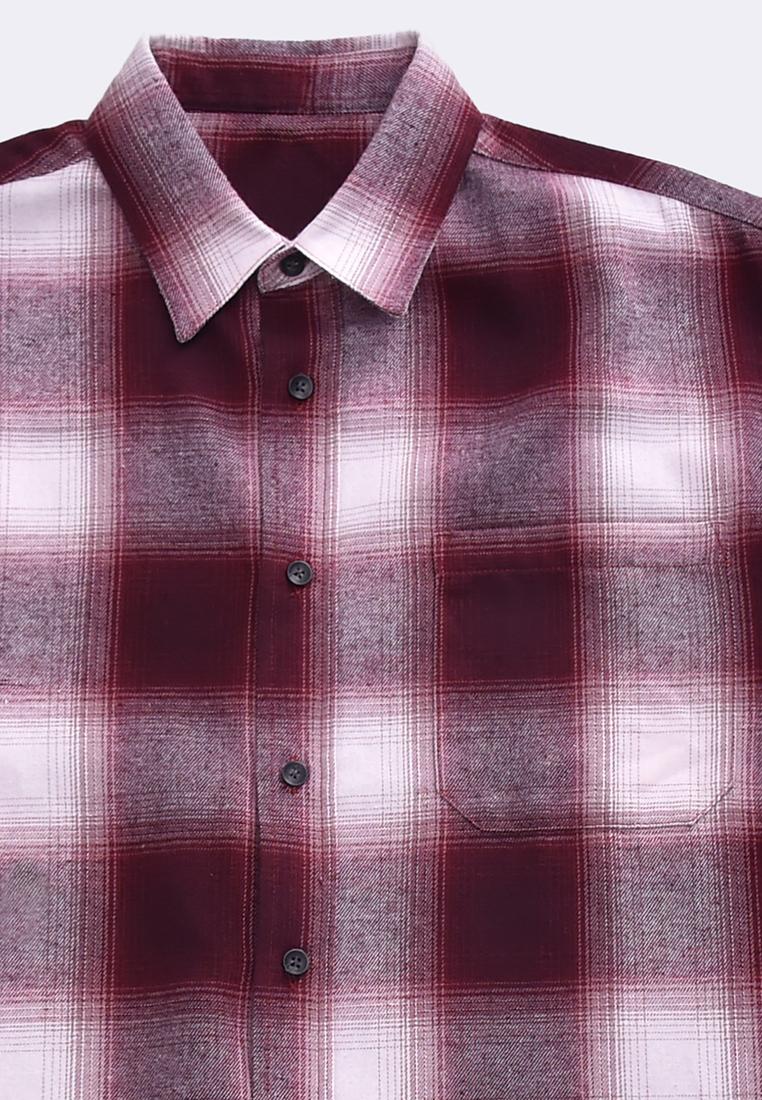 Men's Checkered Short Sleeve Shirt