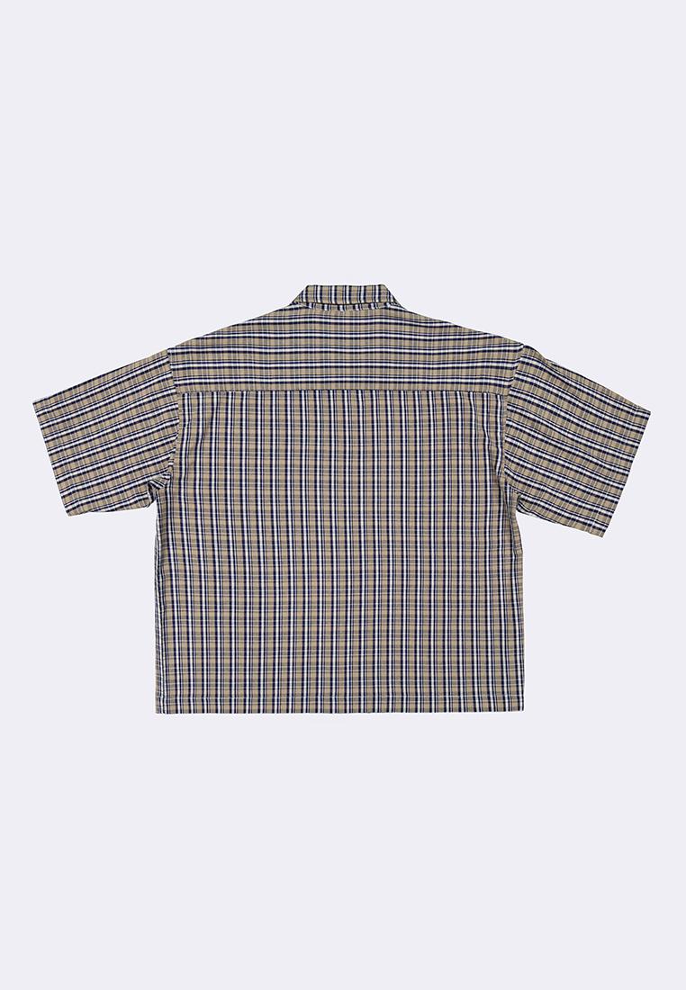 Men's Checkered Short Sleeve Shirt