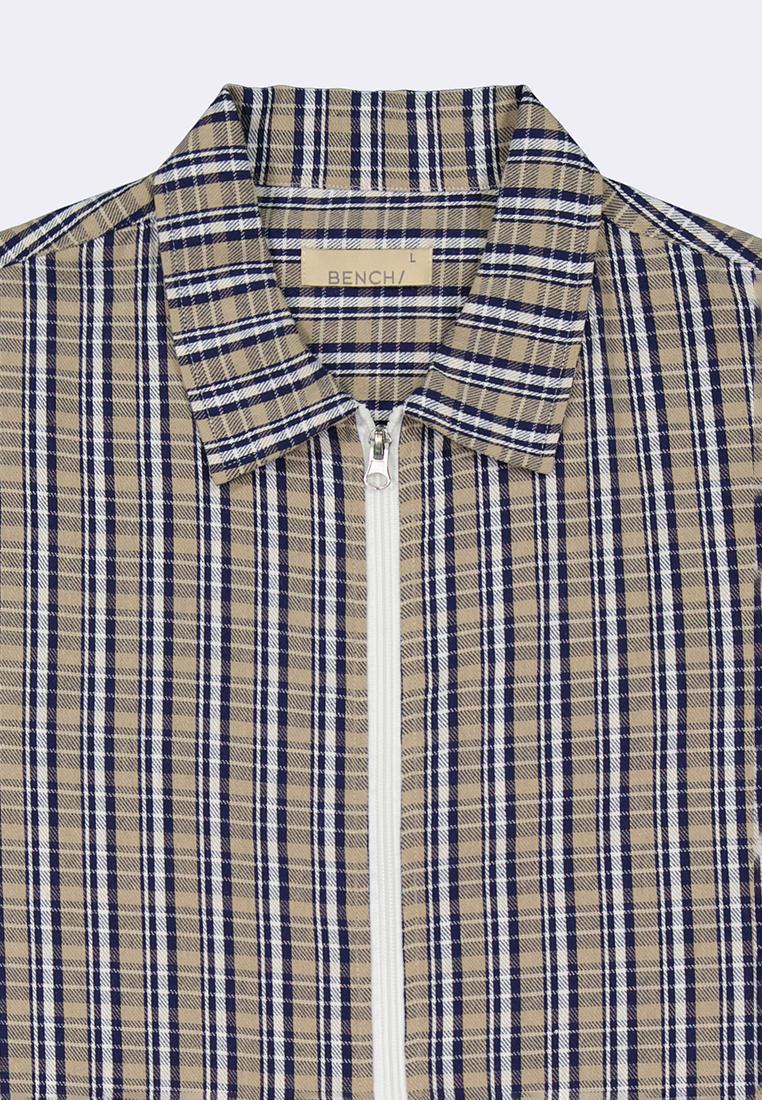 Men's Checkered Short Sleeve Shirt