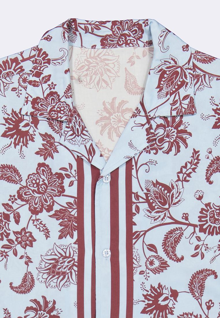 Men's Short Sleeve Printed Shirt