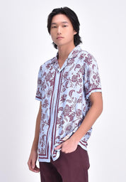 Men's Short Sleeve Printed Shirt