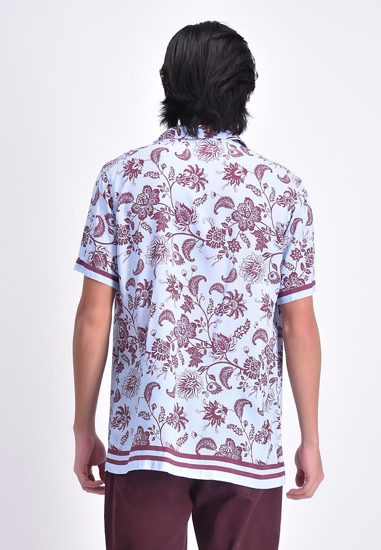 Men's Short Sleeve Printed Shirt