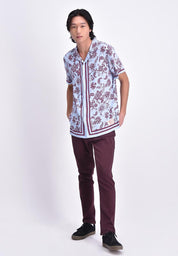 Men's Short Sleeve Printed Shirt