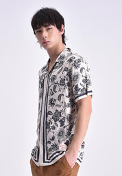 Men's Short Sleeve Printed Shirt