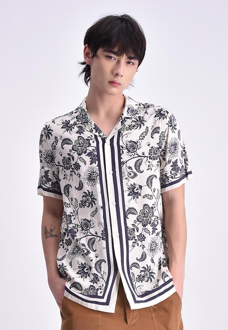 Men's Short Sleeve Printed Shirt