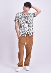 Men's Short Sleeve Printed Shirt