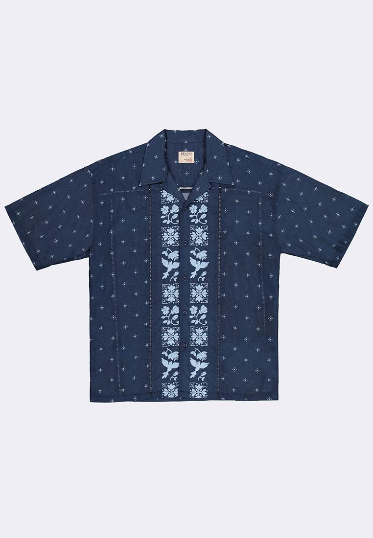 Men's Short Sleeve Barong Shirt