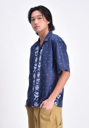 Men's Short Sleeve Barong Shirt