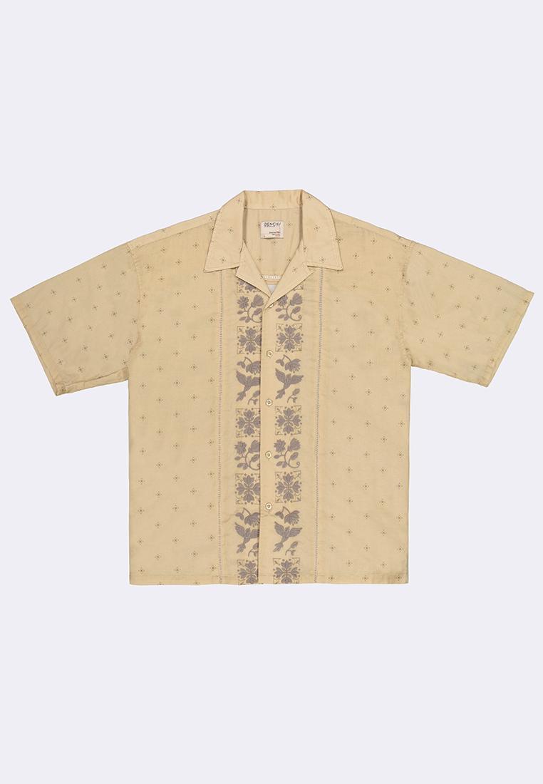Men's Short Sleeve Barong Shirt