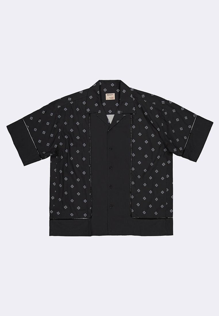 Men's Short Sleeve Barong Shirt