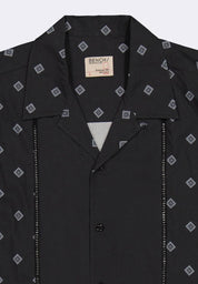 Men's Short Sleeve Barong Shirt