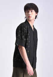 Men's Short Sleeve Barong Shirt