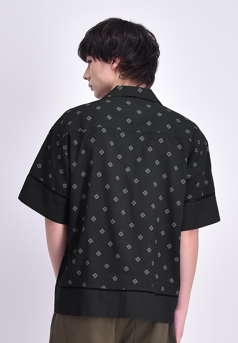 Men's Short Sleeve Barong Shirt