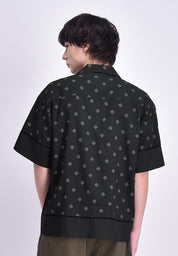 Men's Short Sleeve Barong Shirt