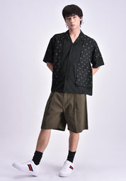 Men's Short Sleeve Barong Shirt