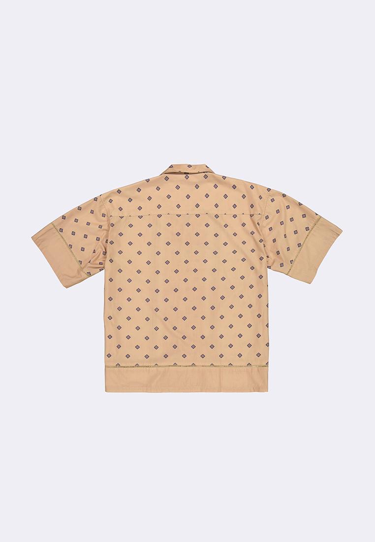 Men's Short Sleeve Barong Shirt