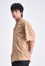 Men's Short Sleeve Barong Shirt