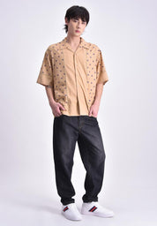 Men's Short Sleeve Barong Shirt