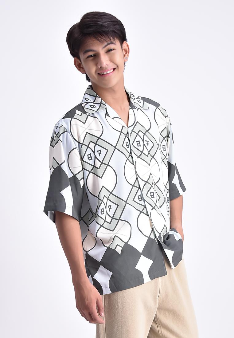 Men's Printed Short Sleeve Shirt