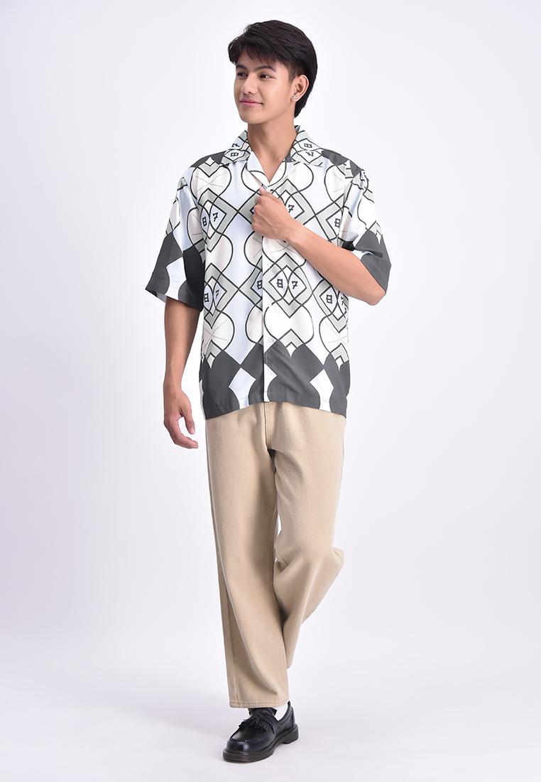 Men's Printed Short Sleeve Shirt