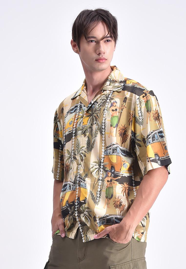 Men's Printed Short Sleeve Shirt