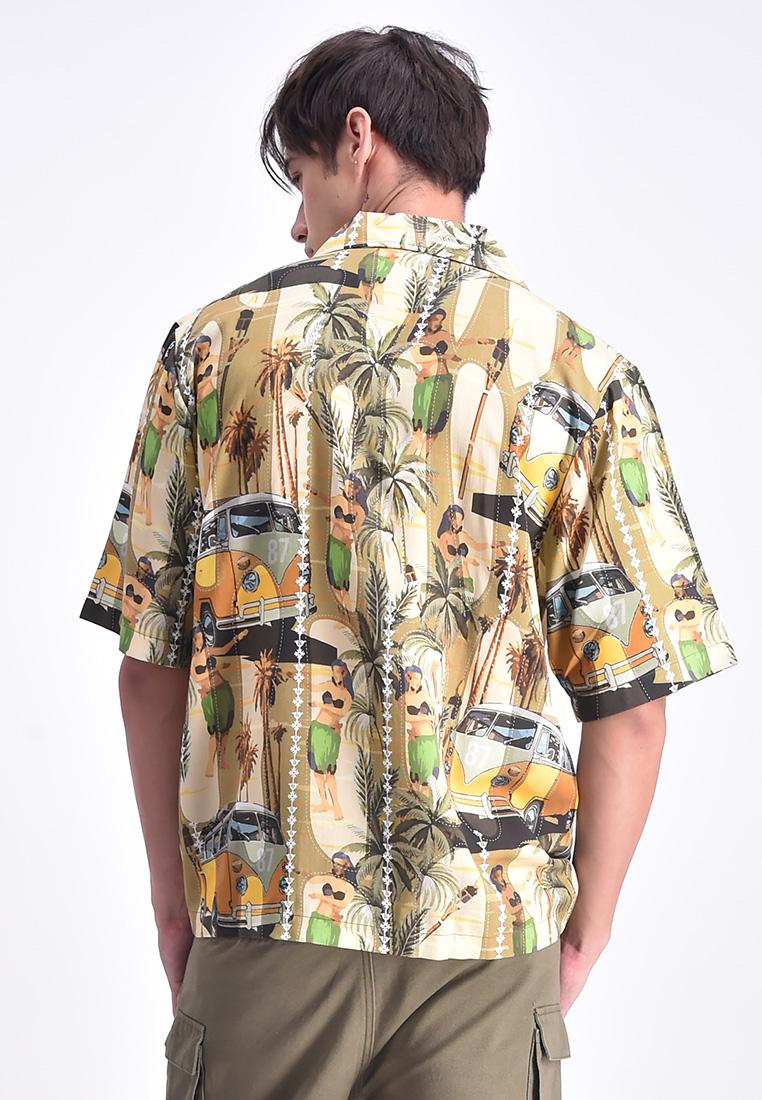 Men's Printed Short Sleeve Shirt