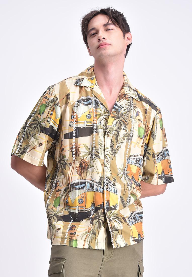 Men's Printed Short Sleeve Shirt