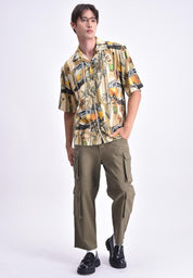 Men's Printed Short Sleeve Shirt