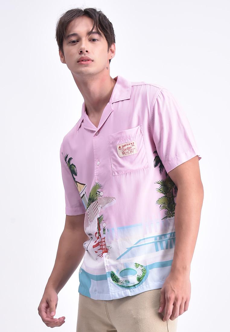 Men's Printed Short Sleeve Shirt
