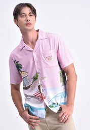 Men's Printed Short Sleeve Shirt