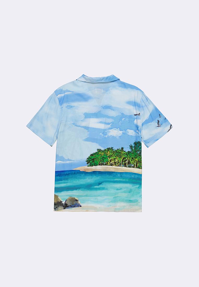 Men's Printed Short Sleeve Shirt