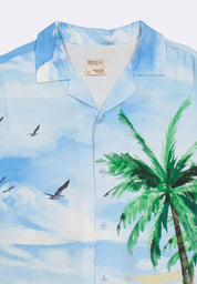 Men's Printed Short Sleeve Shirt
