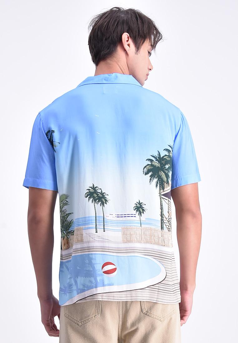 Men's Printed Short Sleeve Shirt